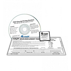 TROY 02-20370-001 MICR Font Card Kit