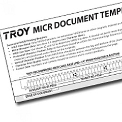TROY 54-17373-001 MICR Document Template TROY 54-17373-001 MICR Document Template