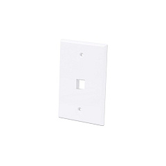 Intellinet 1-outlet Oversized Keystone Wall Plate (772518)