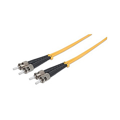 Intellinet Fiber Optic Patch Cable, Duplex, Single-mode (751261)