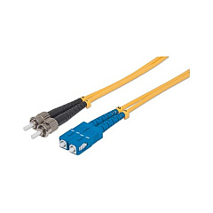 Intellinet Fiber Optic Patch Cable, Duplex, Single-mode (751322)