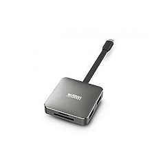 Urban Factory Hubee Light: Usb-c Mini Station With 100w Power Delivery (TCM05UF) Urban Factory Hubee Light: Usb-c Mini Station With 100w Power Delivery (TCM05UF)