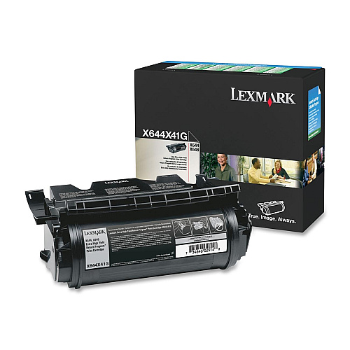Lexmark X644X41G Black Toner Cartridge