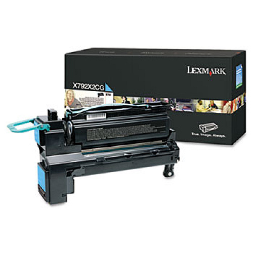 Lexmark X792X2CG Cyan Toner Cartridge