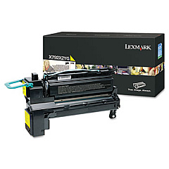 Lexmark X792X2YG Yellow Toner Cartridge