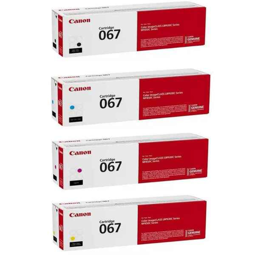 Canon 067 インクカートリッジ セット Canon 067 Toner Cartridge Set | BlueDogInk.com