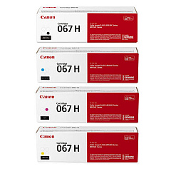 Canon 067H High Capacity Toner Cartridge Set Canon 067H High Capacity Toner Cartridge Set