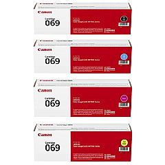 Canon 069 Toner Cartridge 4-Pack Canon 069 Toner Cartridge 4-Pack