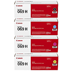 Canon 069H High Yield Toner Cartridge 4-Pack Canon 069H High Yield Toner Cartridge 4-Pack