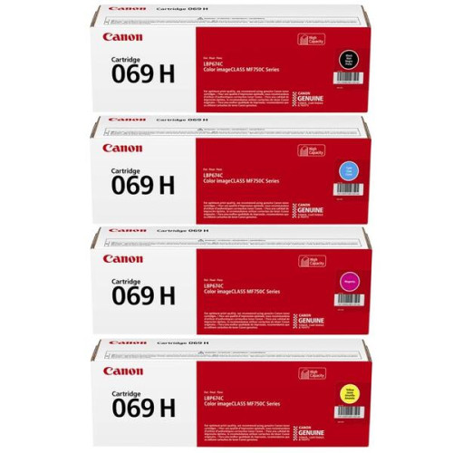 プリンター・複合機 Canon 069 H Laser Cartridge Canon High Capacity Black Toner Cartridge 069 H for Laser