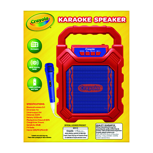 Haut-parleur karaoké Sd307, double Microphone sans fil avec Bluetooth