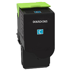 Compatible Xerox 006R04365 High Yield Cyan Toner Cartridge