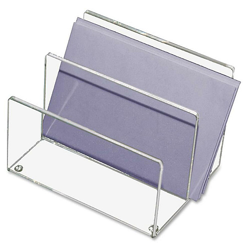 Kantek Mini Sorter 4" Height x 4.12" Width x 6.25" Depth - Desktop - Clear - Acrylic - 1 Each (AD50)