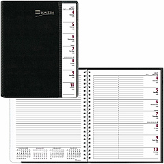Brownline Pre-Vu Weekly Planner, Transparent Section, English, Black (CB920.BLK) (CB920BLK) Brownline Pre-Vu Weekly Planner, Transparent Section, English, Black (CB920.BLK) (CB920BLK)