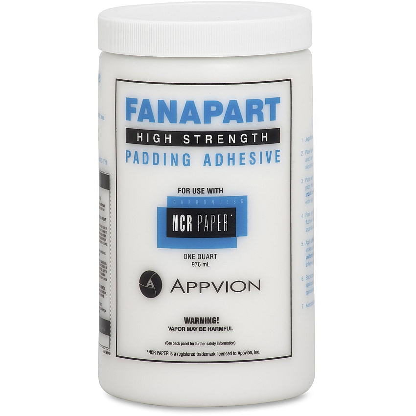 NCR Paper Fanapart Padding Adhesive 1 quart - 1 Each (2116)