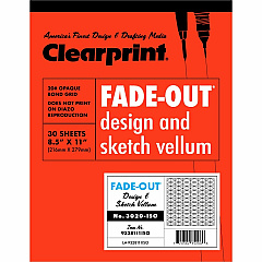 Clearprint Isometric Grid Paper Pad - Letter 30 Sheets - 20 lb Basis Weight - Letter - 8 1/2" x 11" Sheet Size - White Paper - 1 Pad (932811ISO) Clearprint Isometric Grid Paper Pad - Letter 30 Sheets - 20 lb Basis Weight - Letter - 8 1/2" x 11" Sheet Size - White Paper - 1 Pad (932811ISO)