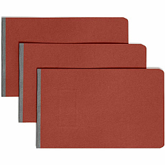 Smead Premium Pressboard Fastener Folder 2" Folder Capacity - 8 1/2" x 14" - 2" Expansion - 1 Fastener - 25 pt. - Pressboard - Red - Reinforced Hinge, Heavy Duty, Moisture Resistant, Stain Resistant - 60% Recycled - 1 Each (81732)