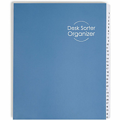 Smead Daily/Monthly Desk File/Sorter Digit - 1-31 - Letter - 8.50" Width x 11" Length - Blue Divider - 35% Recycled - 1 Each (89235) Smead Daily/Monthly Desk File/Sorter Digit - 1-31 - Letter - 8.50" Width x 11" Length - Blue Divider - 35% Recycled - 1 Each (89235)