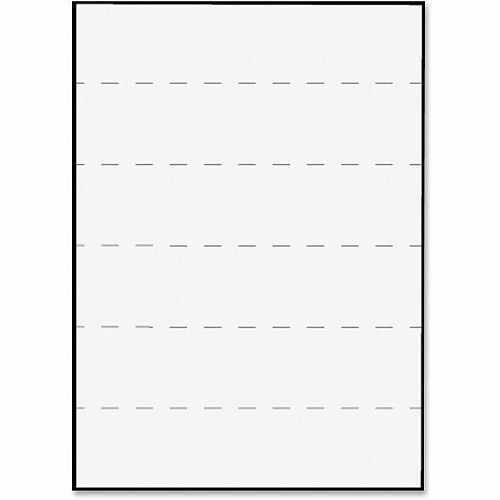 Tabbies 2" Medical Transcription Printer Labels 8 1/2" Width x 11" Length - Laser - White - 100 / Box (59531)