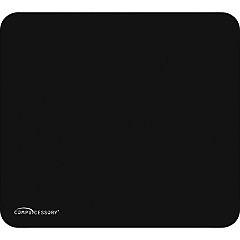 Compucessory Smooth Cloth Nonskid Mouse Pads 9.50" Width x 8.50" Depth - Black - Rubber, Cloth - 1 Each (23617) Compucessory Smooth Cloth Nonskid Mouse Pads 9.50" Width x 8.50" Depth - Black - Rubber, Cloth - 1 Each (23617)