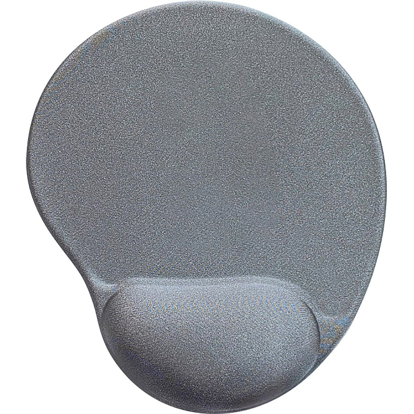 Compucessory Gel Mouse Pads 9" Height x 10" Width x 1" Depth - Gray - Gel - 1 Each (45163)