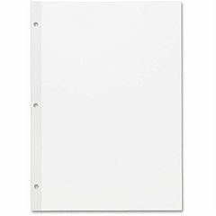 Sparco Unruled Filler Paper 100 Sheets - Plain - Unruled Margin - 20 lb Basis Weight - Letter - 8 1/2" x 11" Sheet Size - White Paper - Subject, Reinforced Edges - 1 Pack (WB213) Sparco Unruled Filler Paper 100 Sheets - Plain - Unruled Margin - 20 lb Basis Weight - Letter - 8 1/2" x 11" Sheet Size - White Paper - Subject, Reinforced Edges - 1 Pack (WB213)