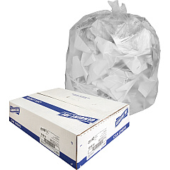 Genuine Joe Clear Trash Can Liners Small Size - 16 gal Capacity - 33" Length x 24" Width x 0.60 mil (15 Micron) Thickness - Low Density - Clear - 500/Box - 1 Carton (GJO01011) Genuine Joe Clear Trash Can Liners Small Size - 16 gal Capacity - 33" Length x 24" Width x 0.60 mil (15 Micron) Thickness - Low Density - Clear - 500/Box - 1 Carton (GJO01011)