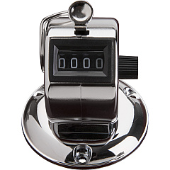 Sparco Tally Counters 4 Digit - Finger Ring - Desktop - Chrome Plated Steel - Silver - 1 Each (24200) Sparco Tally Counters 4 Digit - Finger Ring - Desktop - Chrome Plated Steel - Silver - 1 Each (24200)