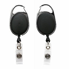 SICURIX Badge Holder Matte Black, Multicolor - 1 Each (68754)