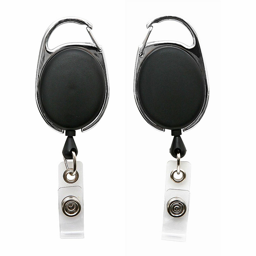 SICURIX Badge Holder Matte Black, Multicolor - 1 Each (68754)