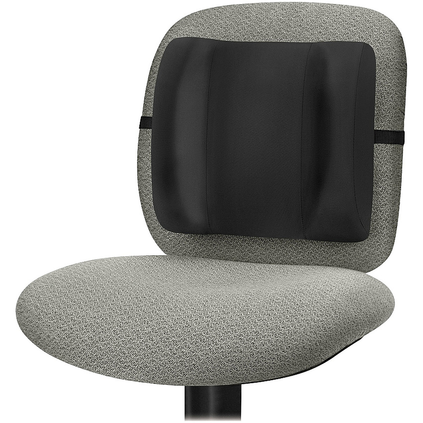 Fellowes Standard Backrest Black - High Density Foam (HDF) - 1 Each (91905)