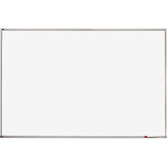 Quartet Whiteboard 48" (4 ft) Width x 96" (8 ft) Height - White Melamine Surface - Silver Aluminum Frame - Horizontal - 1 Each (EMA408)