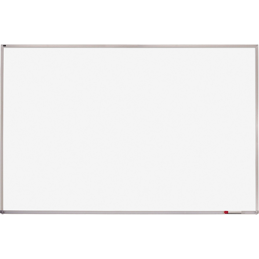 Quartet Whiteboard 48" (4 ft) Width x 96" (8 ft) Height - White Melamine Surface - Silver Aluminum Frame - Horizontal - 1 Each (EMA408)