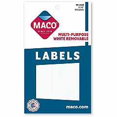 MACO White Multi-Purpose Labels (MS2448)