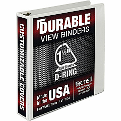 Samsill Insertable D-Ring Binder (16457) Samsill Insertable D-Ring Binder (16457)