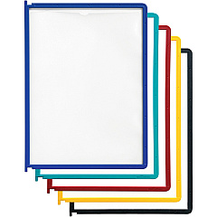 DURABLE Instaview Desktop Reference System Panels Desktop - 5 Panels - Support Letter 8.50" x 11" Media - Expandable - 5 / Set (554800) DURABLE Instaview Desktop Reference System Panels Desktop - 5 Panels - Support Letter 8.50" x 11" Media - Expandable - 5 / Set (554800)