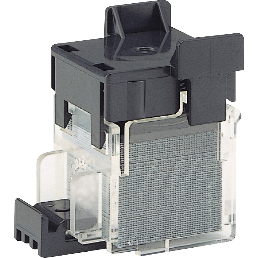 MAX Flat Clinch Staples 1/4" Leg - 3/8" Crown - Holds 20 Sheet(s) - for Paper - 1.5" Height x 1.5" Width x 1.3" Depth - 2000 Per Cartridge - 2000 / Box (NO20FE)