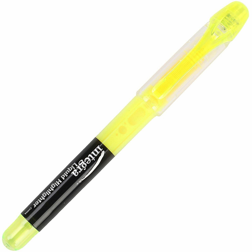Integra Liquid Highlighters Yellow Ink - 12 / Dozen (30006)