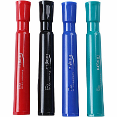 Integra Permanent Chisel Markers Assorted Ink - 4 / Set (30012) Integra Permanent Chisel Markers Assorted Ink - 4 / Set (30012)