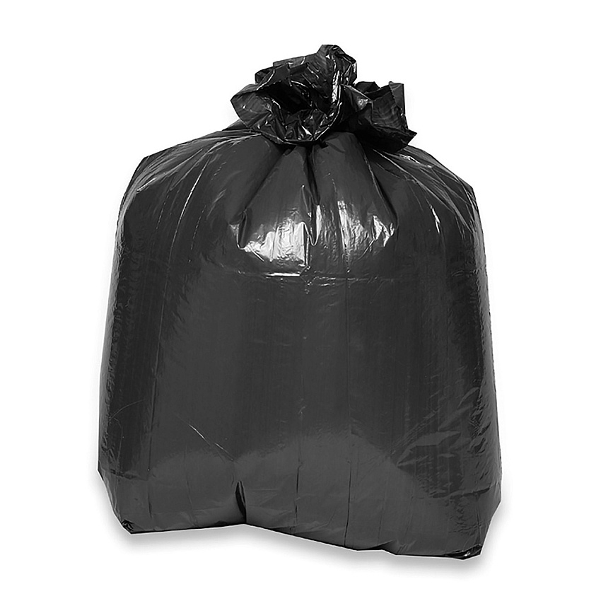 Genuine Joe Low Density Liners Medium Size - 33 gal Capacity - 39" Length x 33" Width x 0.60 mil (15 Micron) Thickness - Low Density - Brown, Black - 60 / Carton (GJO03339)