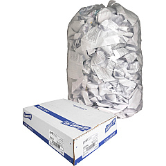 Genuine Joe Clear Trash Can Liners Extra Large Size - 60 gal Capacity - 58" Length x 38" Width x 0.80 mil (20 Micron) Thickness - Low Density - Clear - Film - Multipurpose - 100 / Carton (GJO01014)