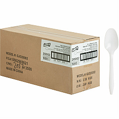 Genuine Joe Medium-weight Spoons (20002) Genuine Joe Medium-weight Spoons (20002)