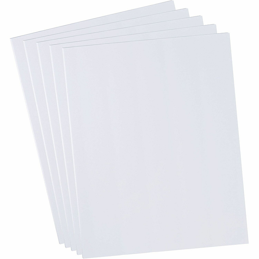 UCreate Foam Board Mounting, Classroom, Craft, Frame, Display, School Project - 22" Height x 28" Width x 187.5 mil Thickness - White - Polystyrene - 5 / Carton (5557)