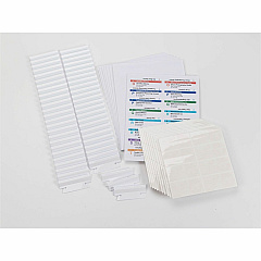 Smead Viewables Premium 3D hanging Folder Tabs and Labels 1.25" Width x 3.50" Length - 1 Box (64905)