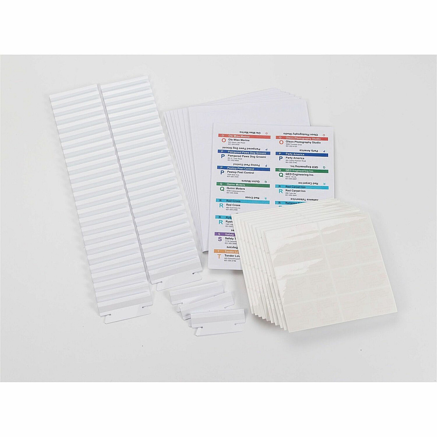 Smead Viewables Premium 3D hanging Folder Tabs and Labels 1.25" Width x 3.50" Length - 1 Box (64905)