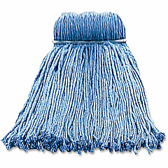 Layflat Screw-type Cut-end Wet Mop Head Yarn - Blue - 1 Each (26116)