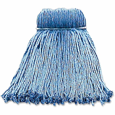Layflat Screw-type Cut-end Wet Mop Head Yarn - Blue - 1 Each (26116)