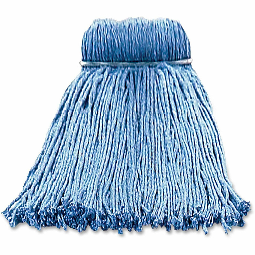 Layflat Screw-type Cut-end Wet Mop Head Yarn - Blue - 1 Each (26116)