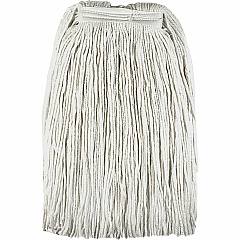 Genuine Joe Cotton Blend Mop Refill Rayon, Cotton, Polyester - Natural - 1 Each (GJO48259)
