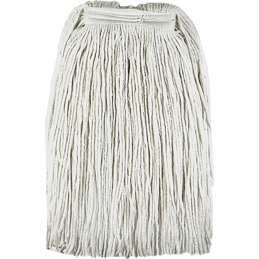 Genuine Joe Cotton Blend Mop Refill Rayon, Cotton, Polyester - Natural - 1 Each (GJO48259)